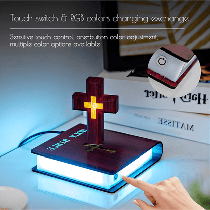 Floating Bible Lamp