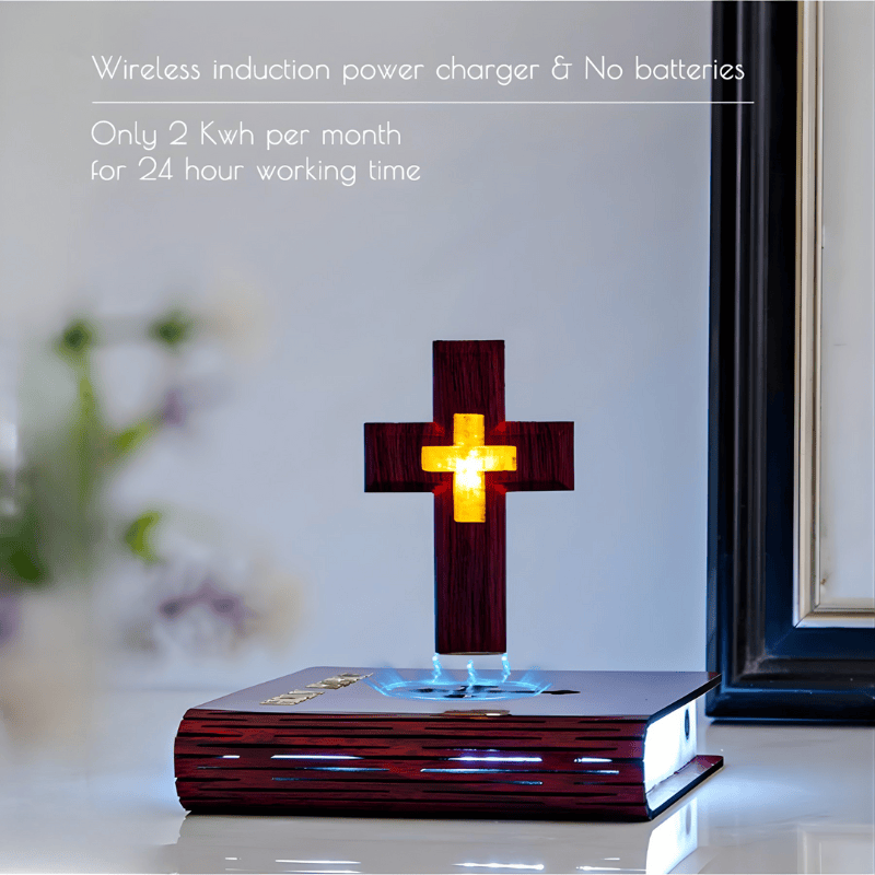 Floating Bible Lamp