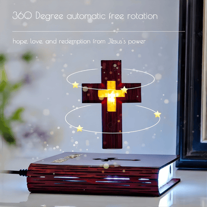 Floating Bible Lamp