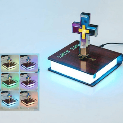 Floating Bible Lamp